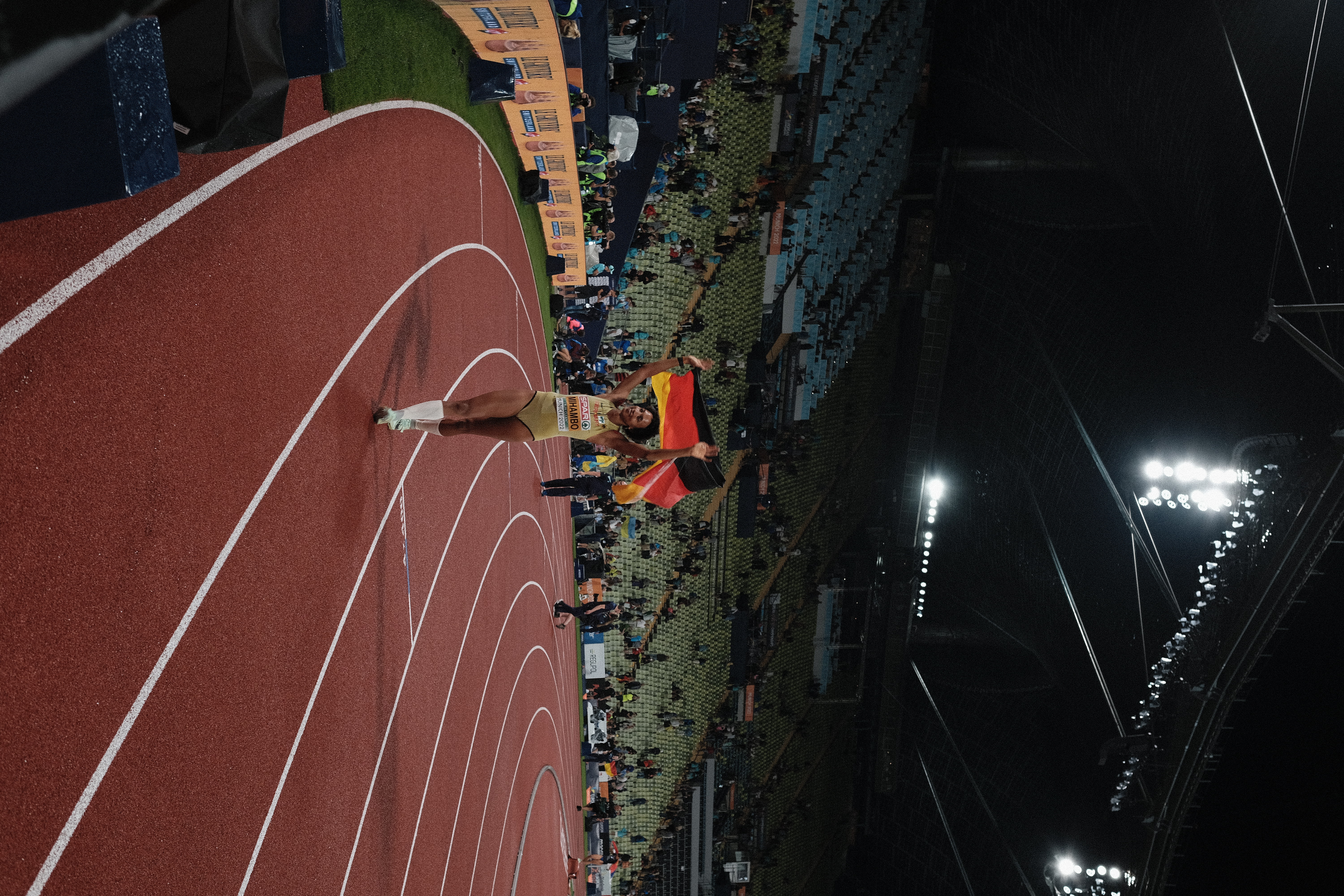 EC München — Tamberi Kniefall